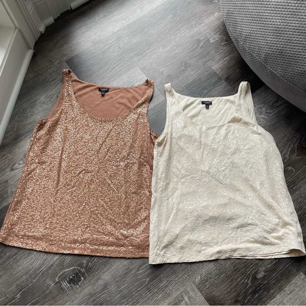 Talbots Sequenced Tank Tops Bundle, Women’s Size Large